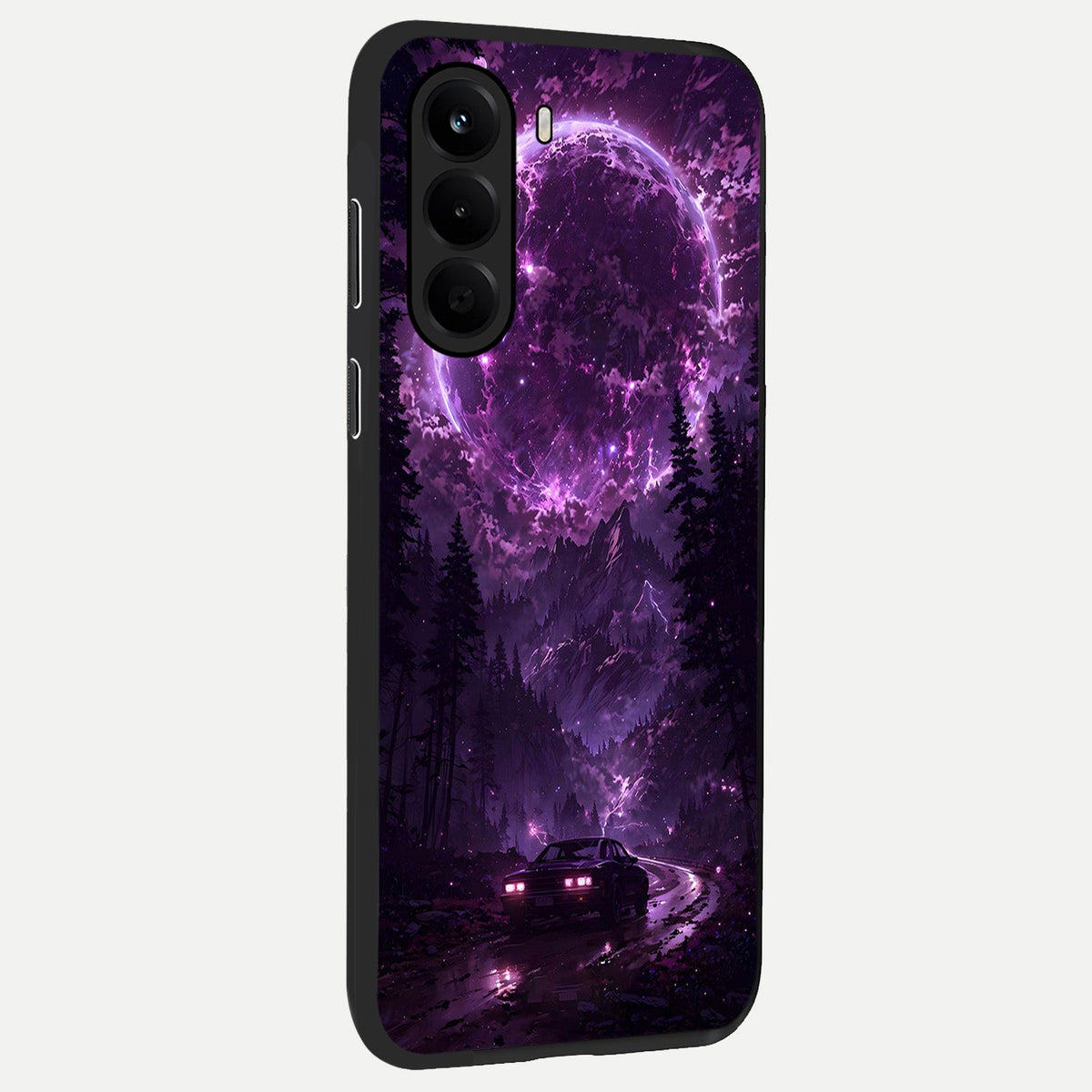 Eternal Cosmic Drive back cover For OnePlus Nord CE 6 Lite slim fit glass case with vibrant aesthetic design
