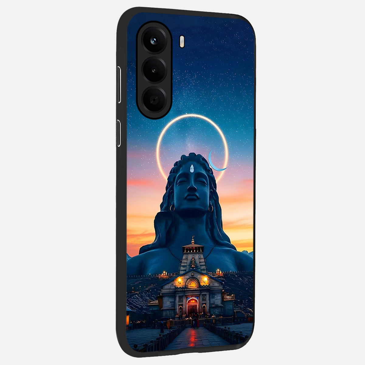 Eternal Shiva Aura back cover For OnePlus Nord CE 6 Lite slim fit glass case with vibrant aesthetic design