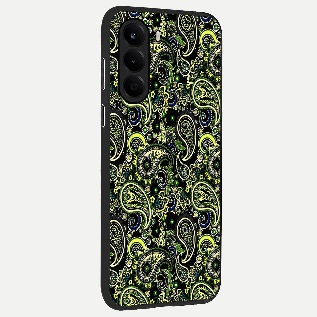 Green Lemon back cover For OnePlus Nord CE 6 Lite slim fit glass case with vibrant aesthetic design