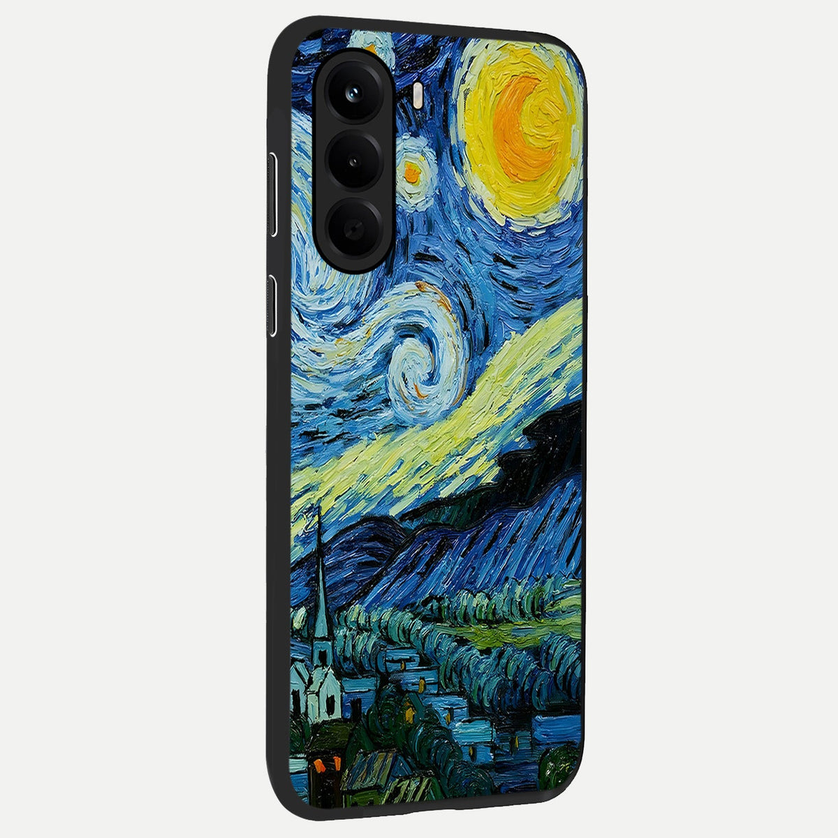 Inspired Van Gogh Art back cover For OnePlus Nord CE 6 Lite slim fit glass case with vibrant aesthetic design