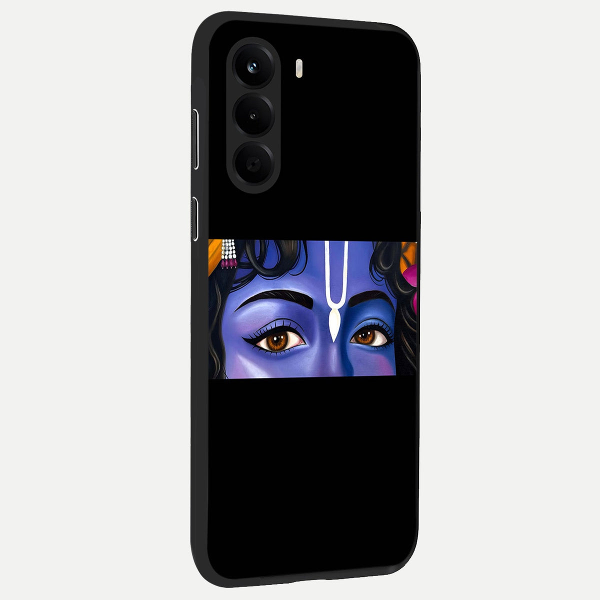 Krishna Eye back cover For OnePlus Nord CE 6 Lite slim fit glass case with vibrant aesthetic design