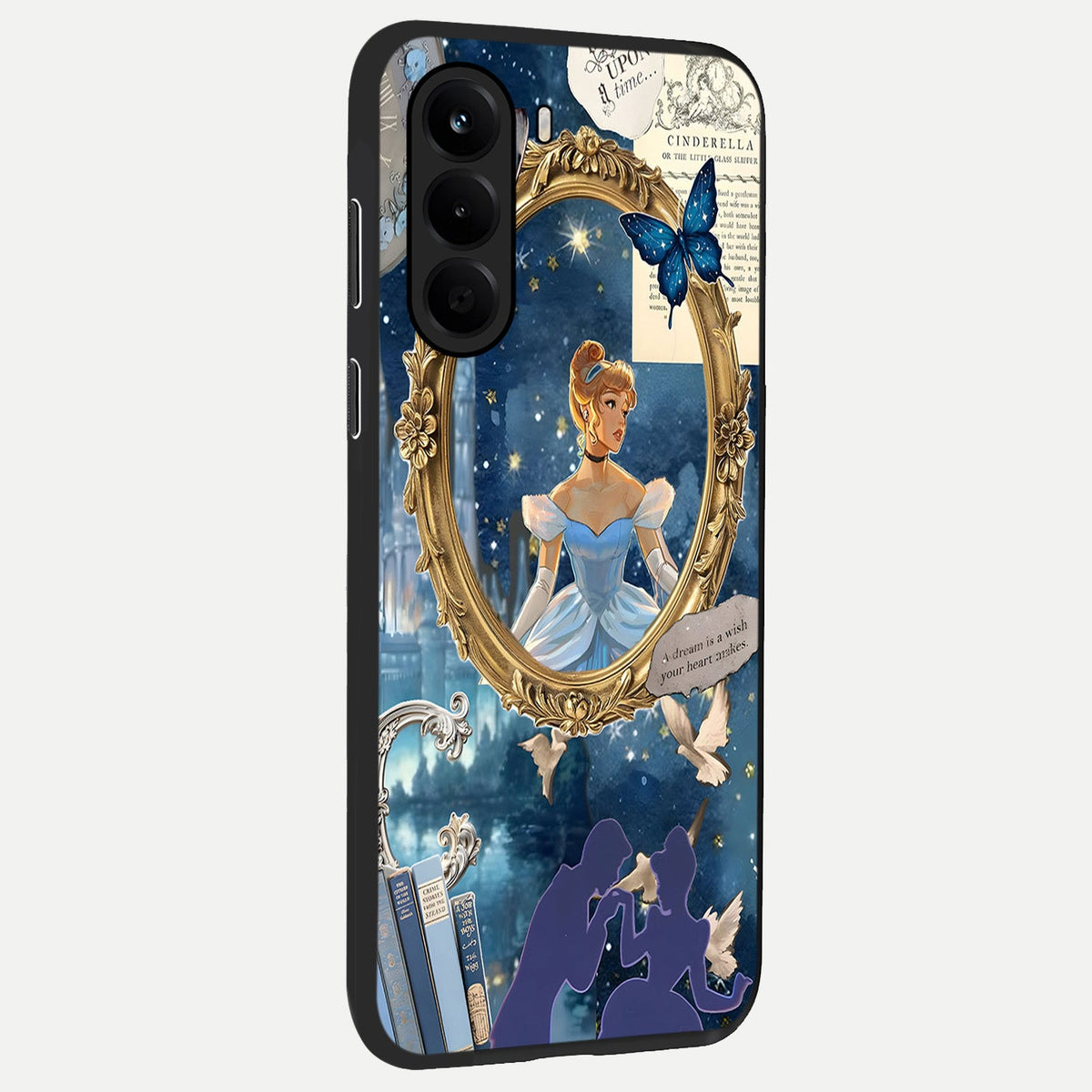 Midnight Queen back cover For OnePlus Nord CE 6 Lite slim fit glass case with vibrant aesthetic design