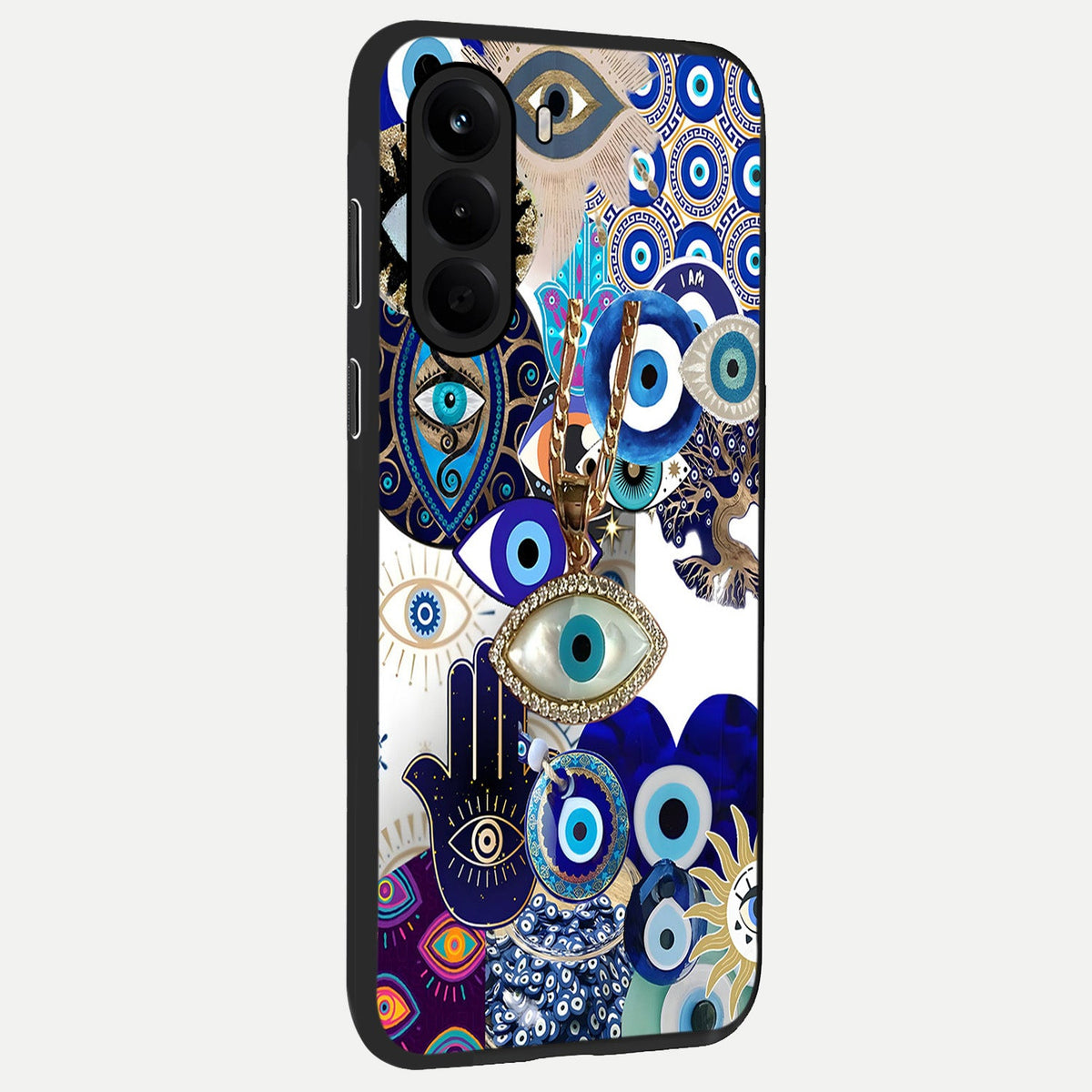 Mystic Charm Eye back cover For OnePlus Nord CE 6 Lite slim fit glass case with vibrant aesthetic design
