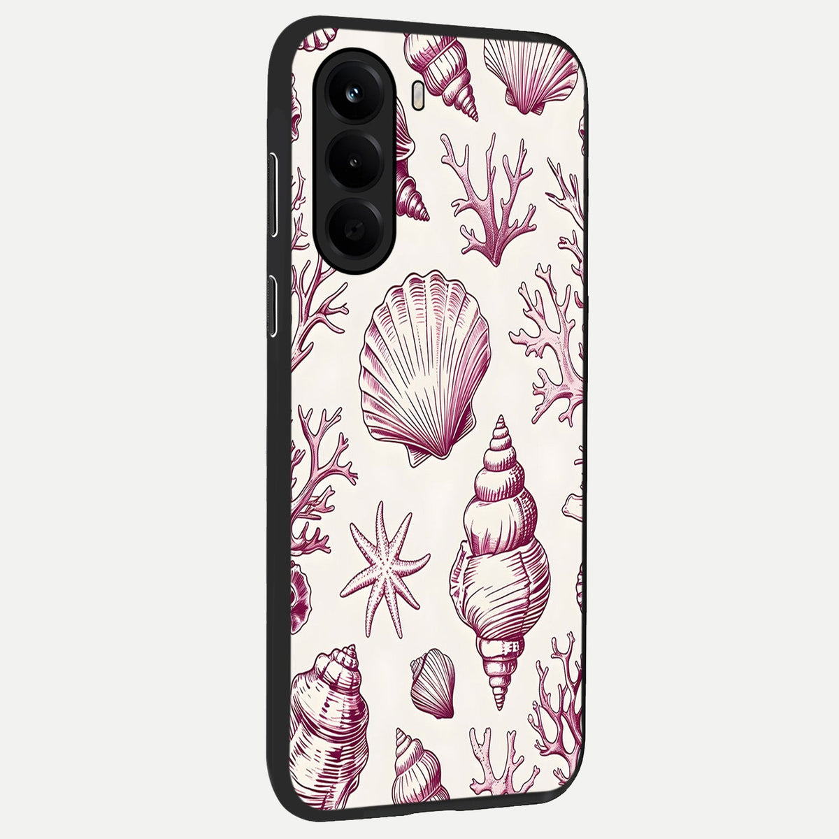 Pink Power Sparks back cover For OnePlus Nord CE 6 Lite slim fit glass case with vibrant aesthetic design