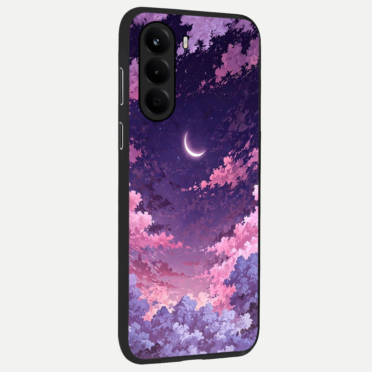 Sky Drift Clouds back cover For OnePlus Nord CE 6 Lite slim fit glass case with vibrant aesthetic design