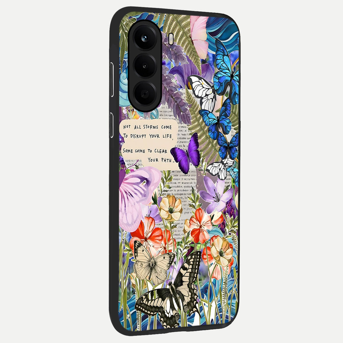 Storm Path Bloom back cover For OnePlus Nord CE 6 Lite slim fit glass case with vibrant aesthetic design