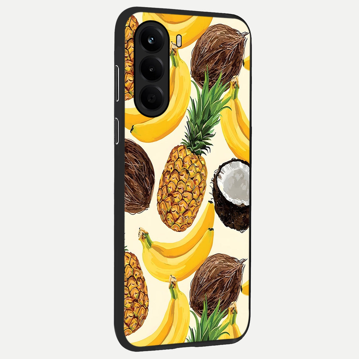 Tropical Fruit Mood back cover For OnePlus Nord CE 6 Lite slim fit glass case with vibrant aesthetic design