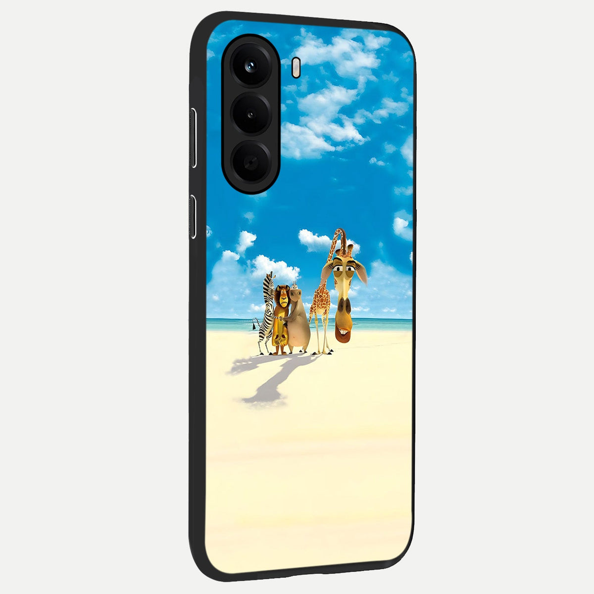 Tropical Fun Squad back cover For OnePlus Nord CE 6 Lite slim fit glass case with vibrant aesthetic design