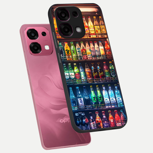Colorfull Tree phone case For Oppo F31 5G showing premium glass back cover with detailed artwork
