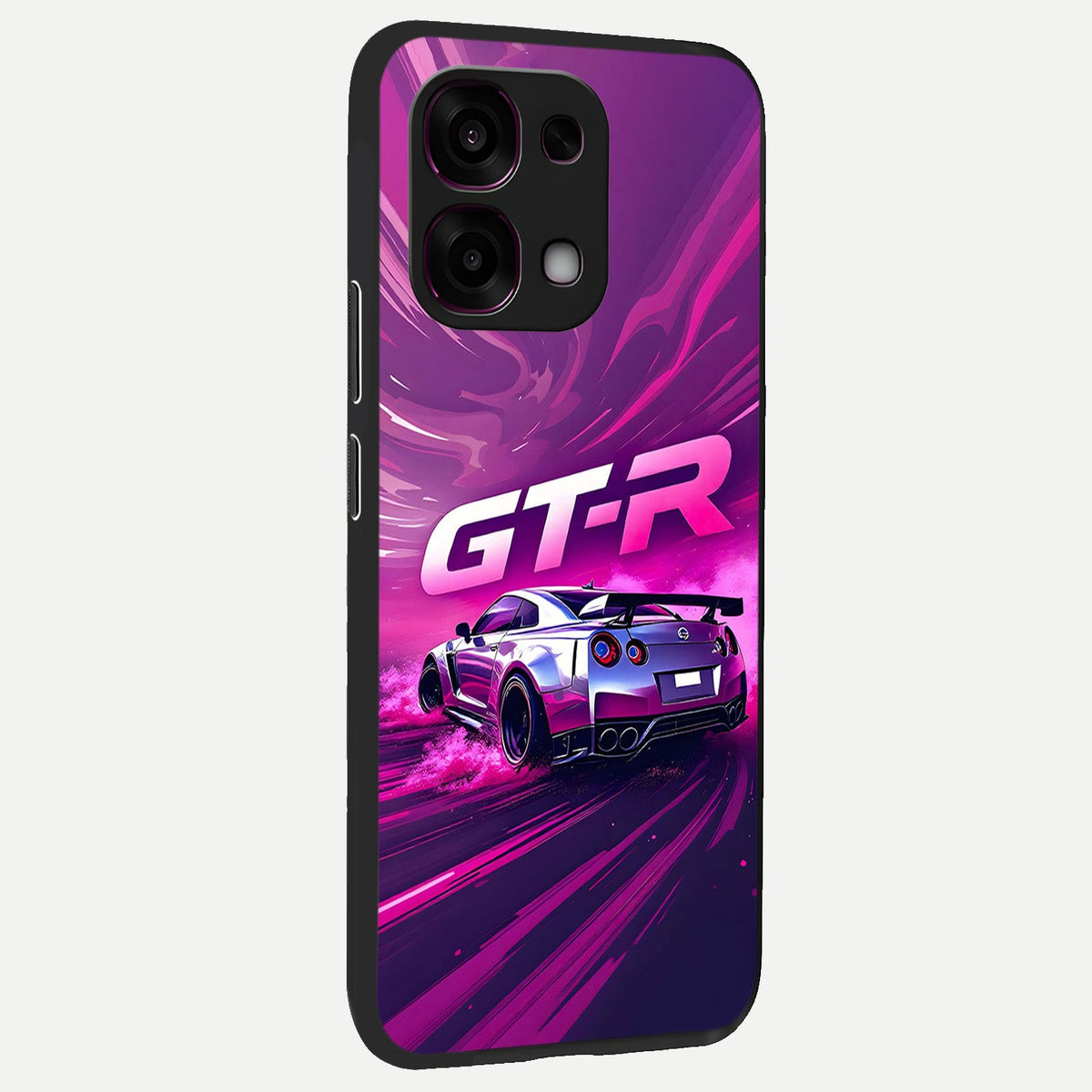 Speed Drift Legend back cover For Oppo F31 5G slim fit glass case with vibrant aesthetic design