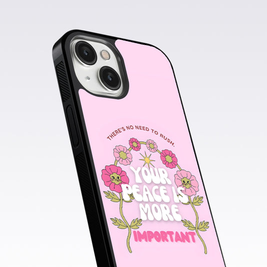 Peace Is More Important Glass Case For Nothing Phone 2