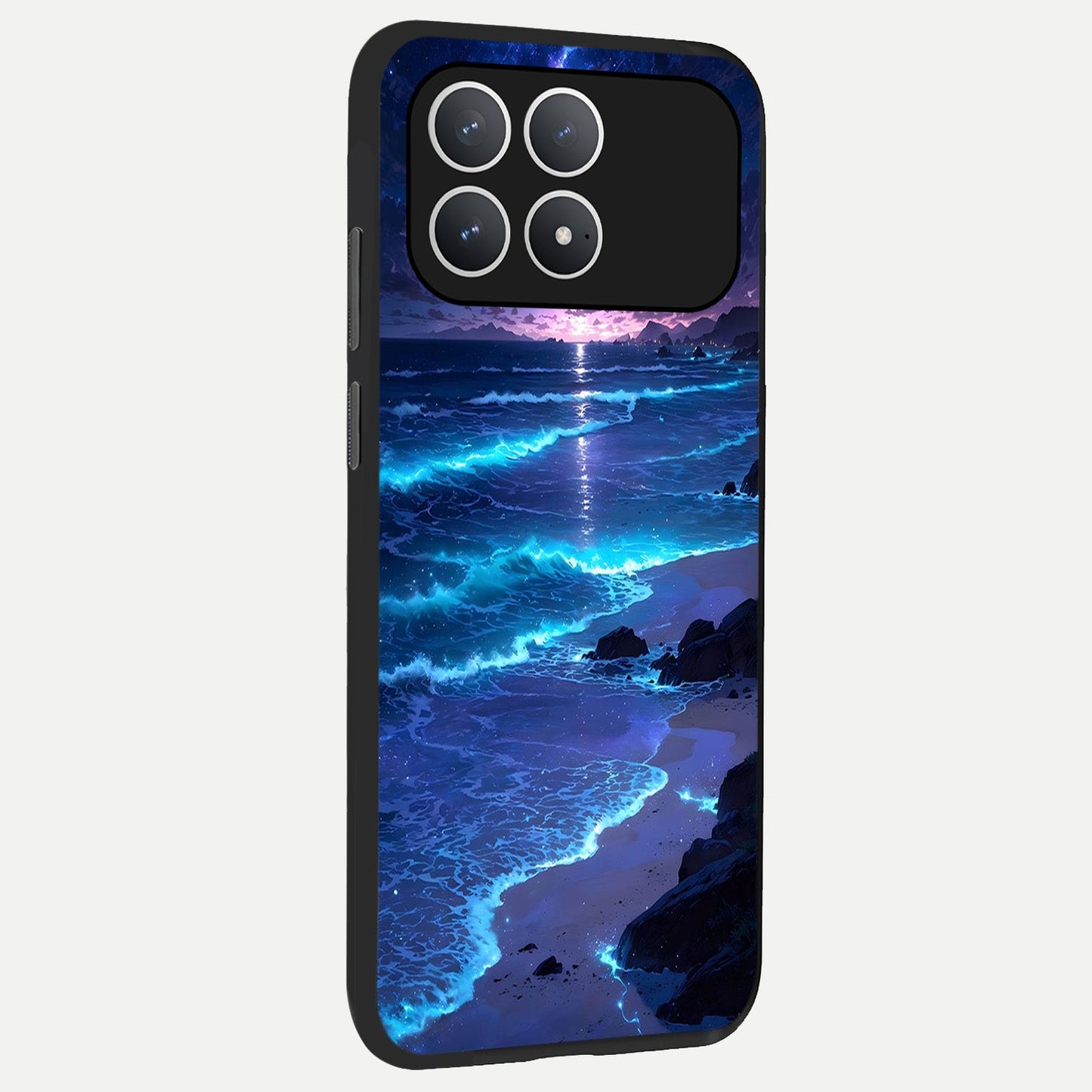 Classic Damn Look back cover For Poco F8 Pro slim fit glass case with vibrant aesthetic design