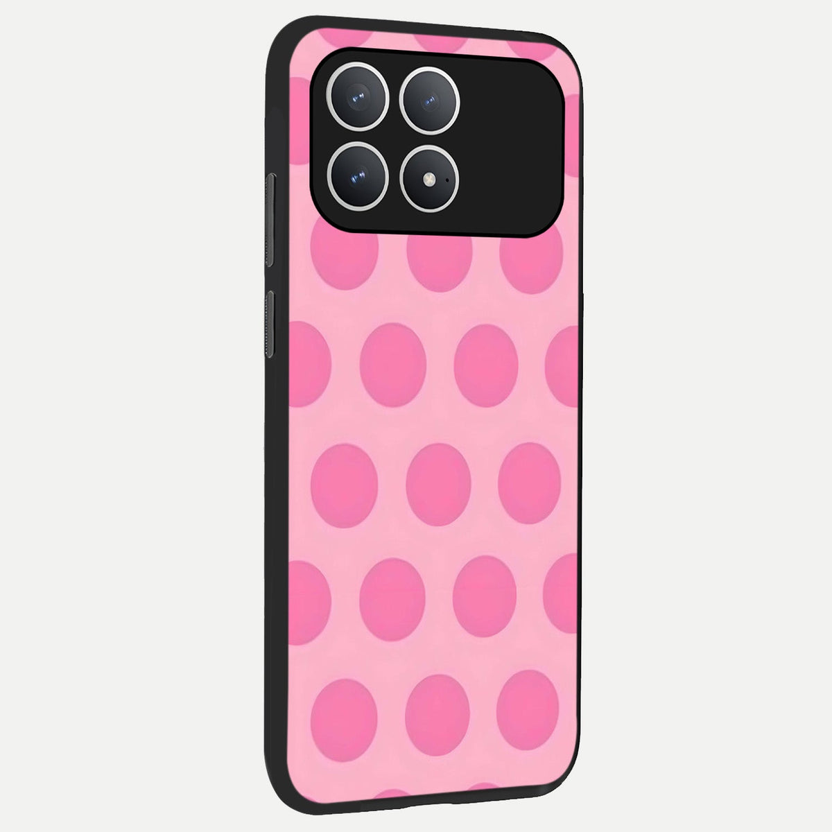 Sweet Dot Dreams back cover For Poco F8 Pro slim fit glass case with vibrant aesthetic design