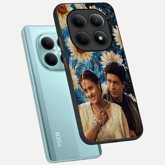 Eternal Love Story phone case For Poco M8 showing premium glass back cover with detailed artwork