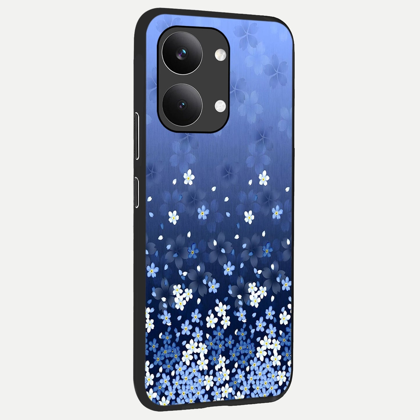 Blue Starry back cover For Poco X8 Pro Max slim fit glass case with vibrant aesthetic design