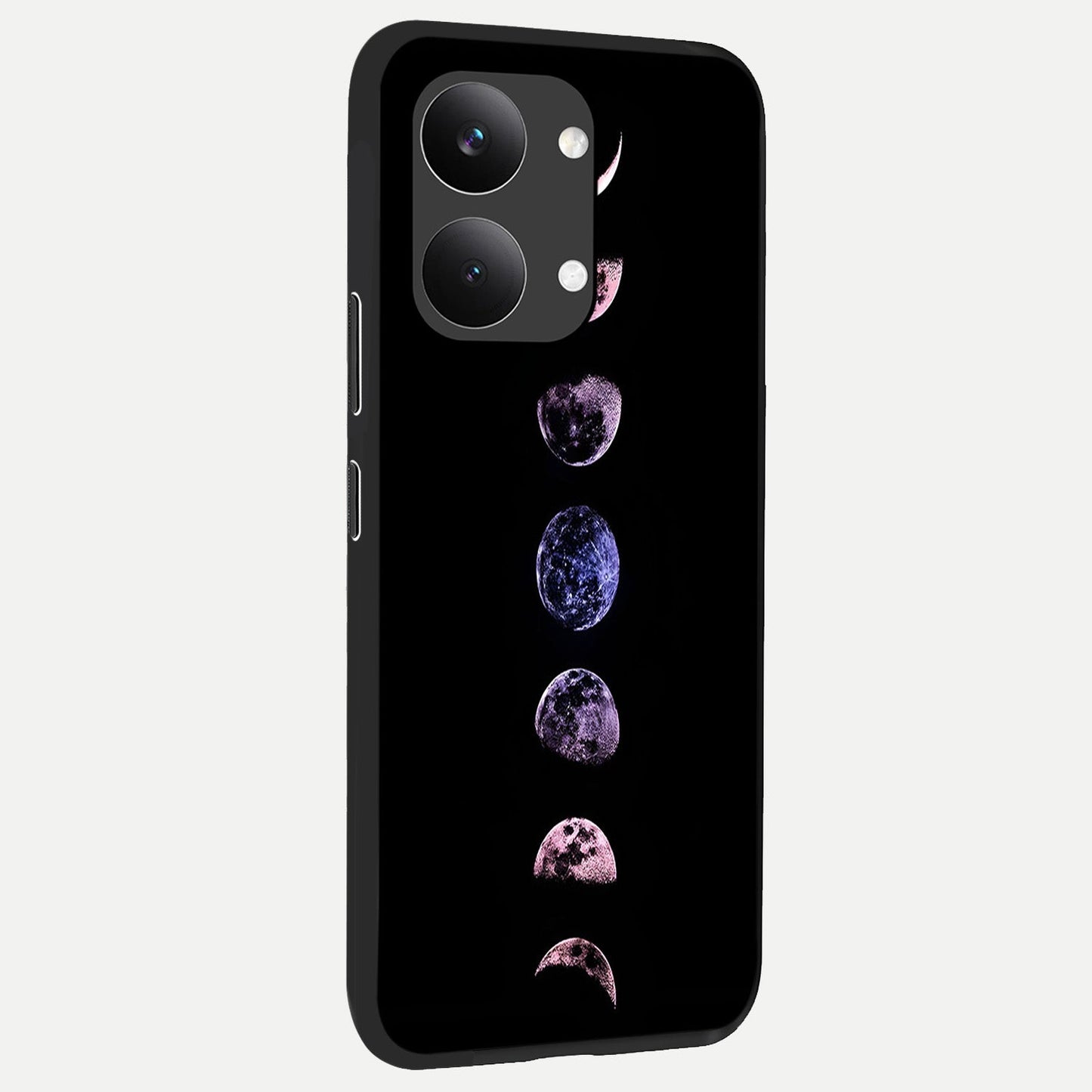 Crimson All Planets back cover For Poco X8 Pro Max slim fit glass case with vibrant aesthetic design