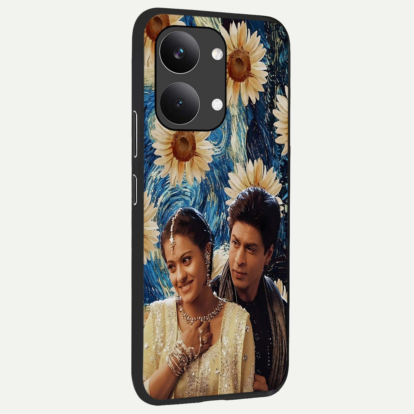 Eternal Love Story back cover For Poco X8 Pro Max slim fit glass case with vibrant aesthetic design