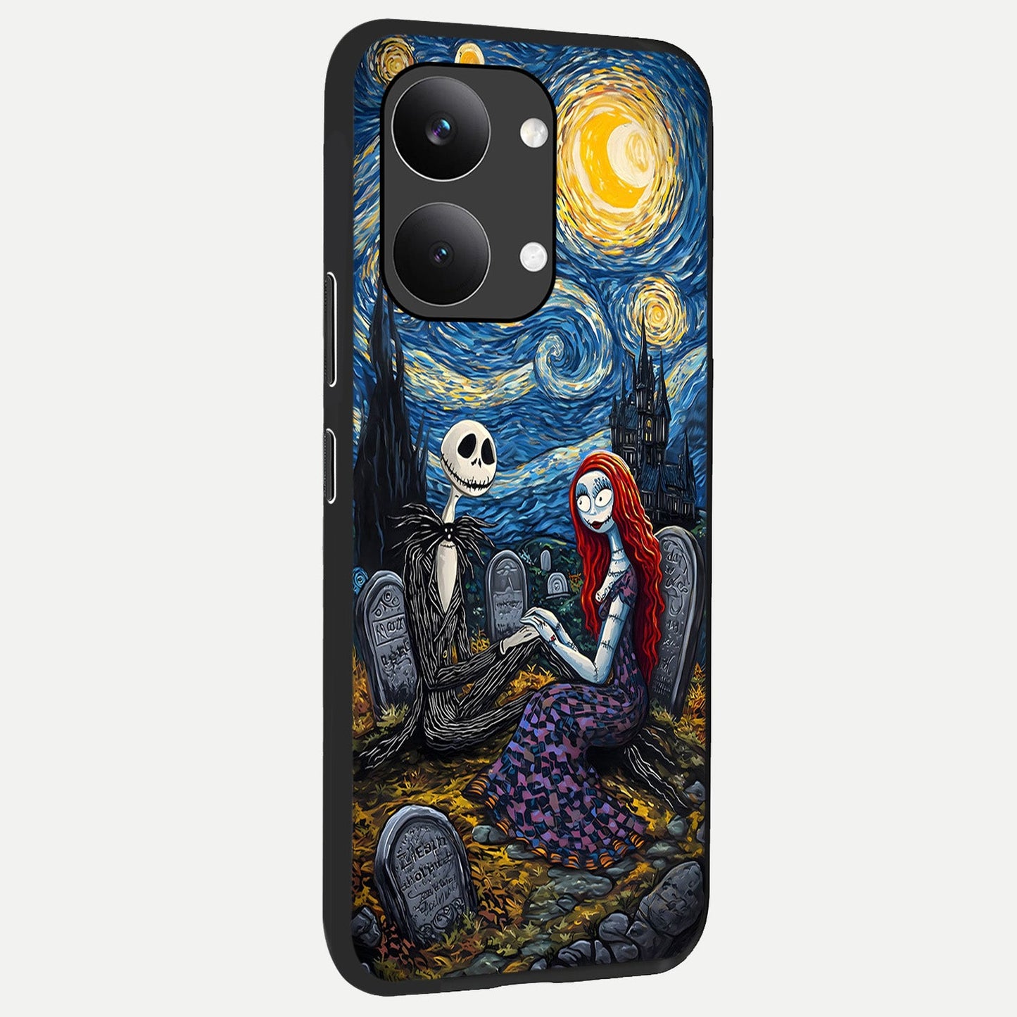 Eternal Night Love back cover For Poco X8 Pro Max slim fit glass case with vibrant aesthetic design