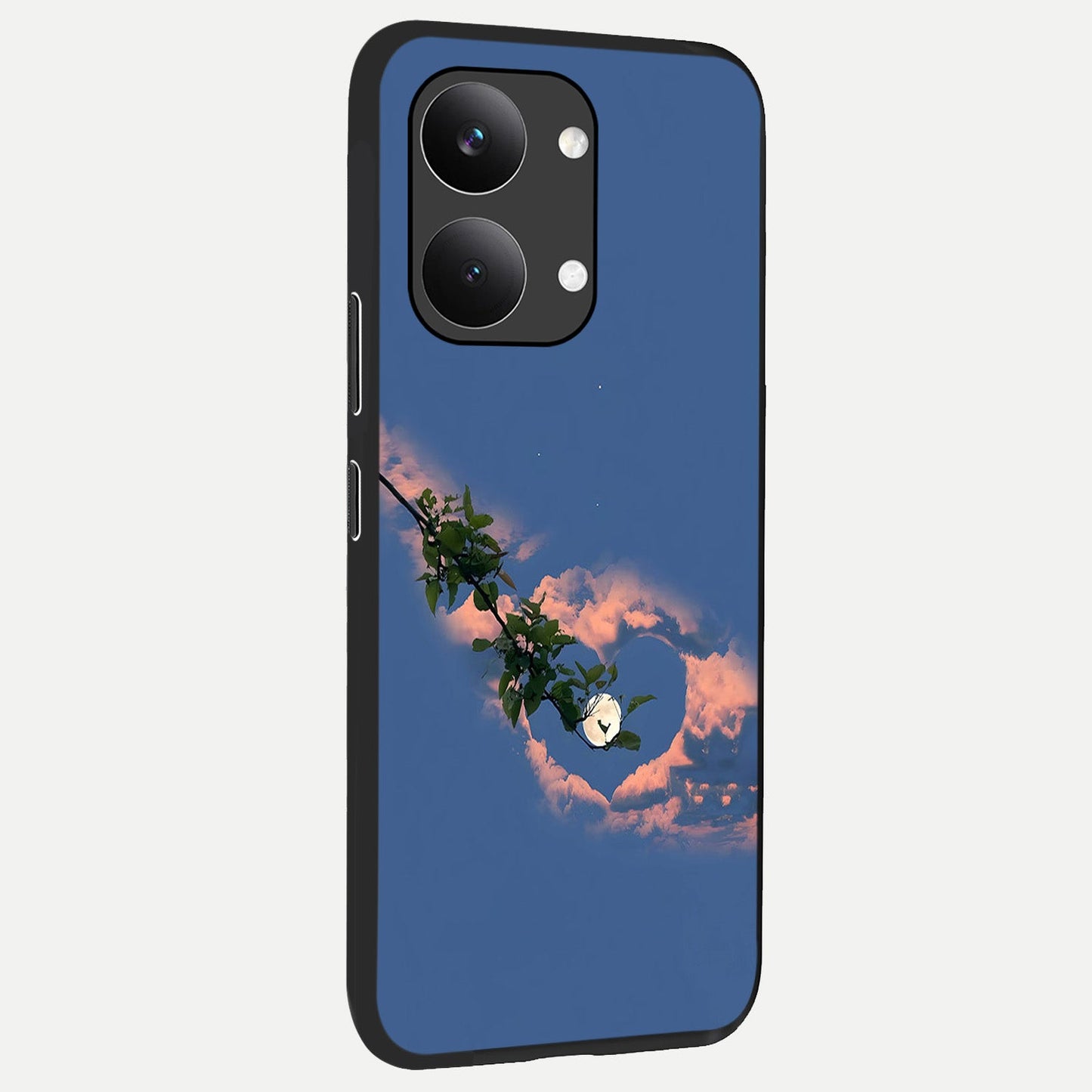 Sky Under Tree back cover For Poco X8 Pro Max slim fit glass case with vibrant aesthetic design
