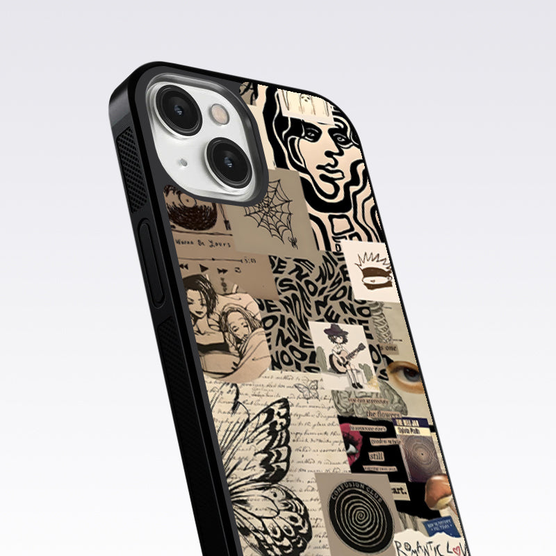 Romantic Lover Glass Case For OnePlus 9