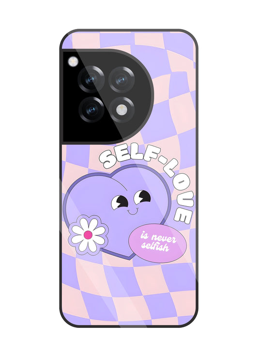 Self Love Glass Case For OnePlus 12R
