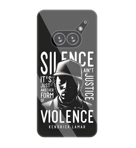 Silence Glass Case For Nothing Phone 2A