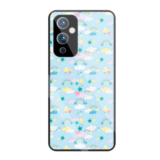 Small Rainbows Glass Case For OnePlus 9