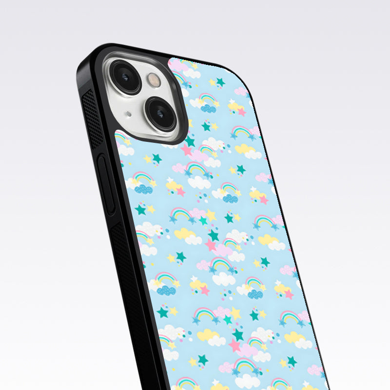 Small Rainbows Glass Case For OnePlus 10 Pro