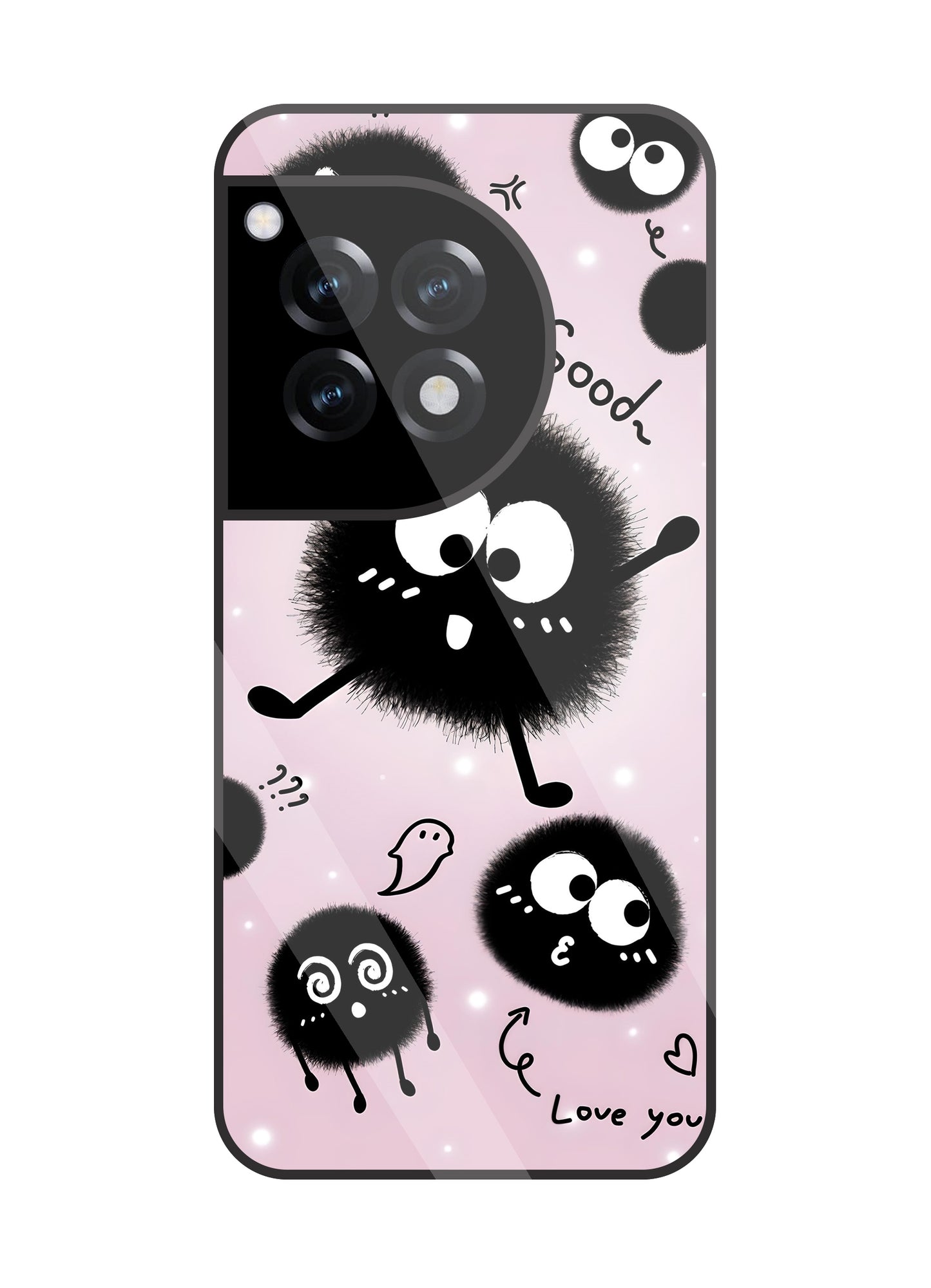 Soot Spirit Glass Case For OnePlus 12R