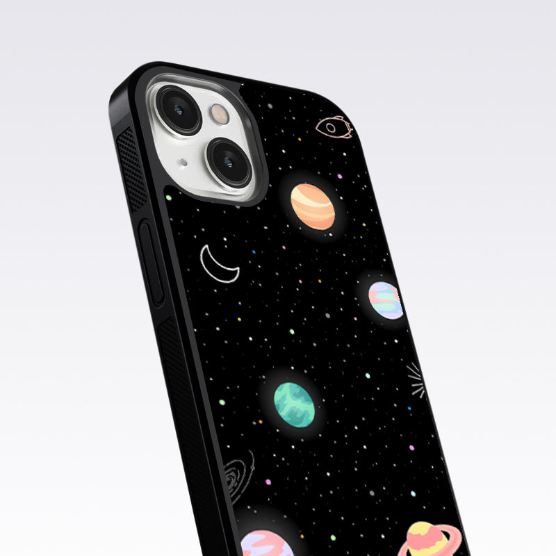 Space Galaxy Glass Case For Nothing Phone 1