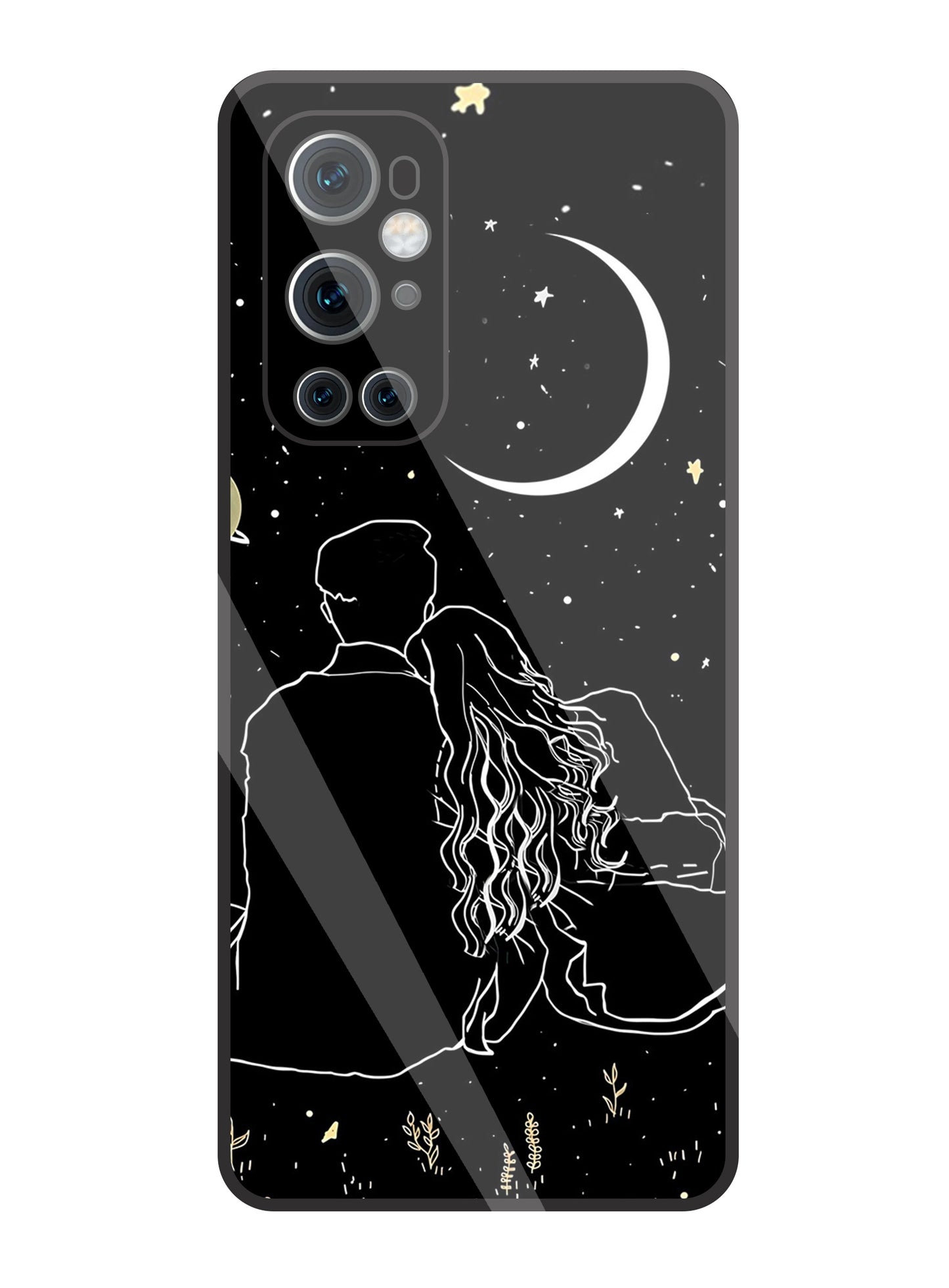 Space Human Glass Case For OnePlus 9 Pro