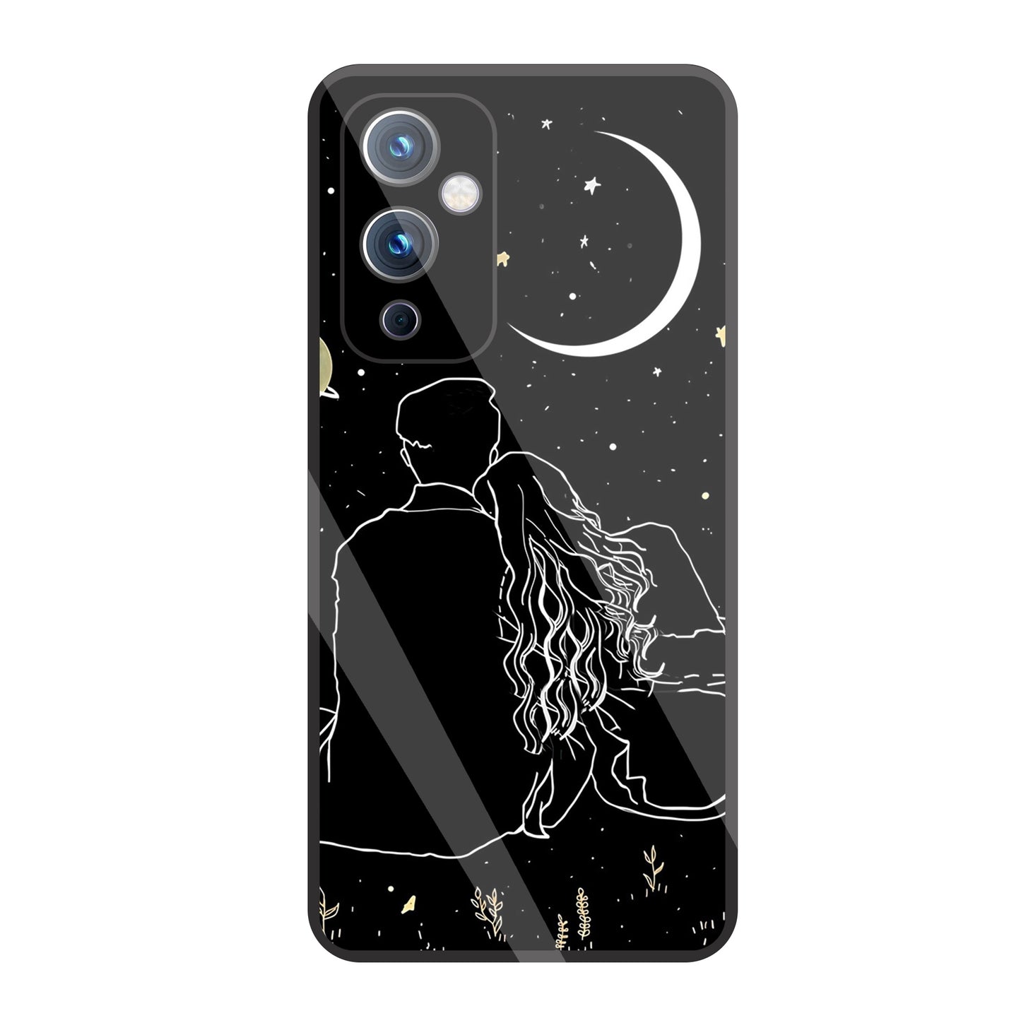Space Human Glass Case For OnePlus 9
