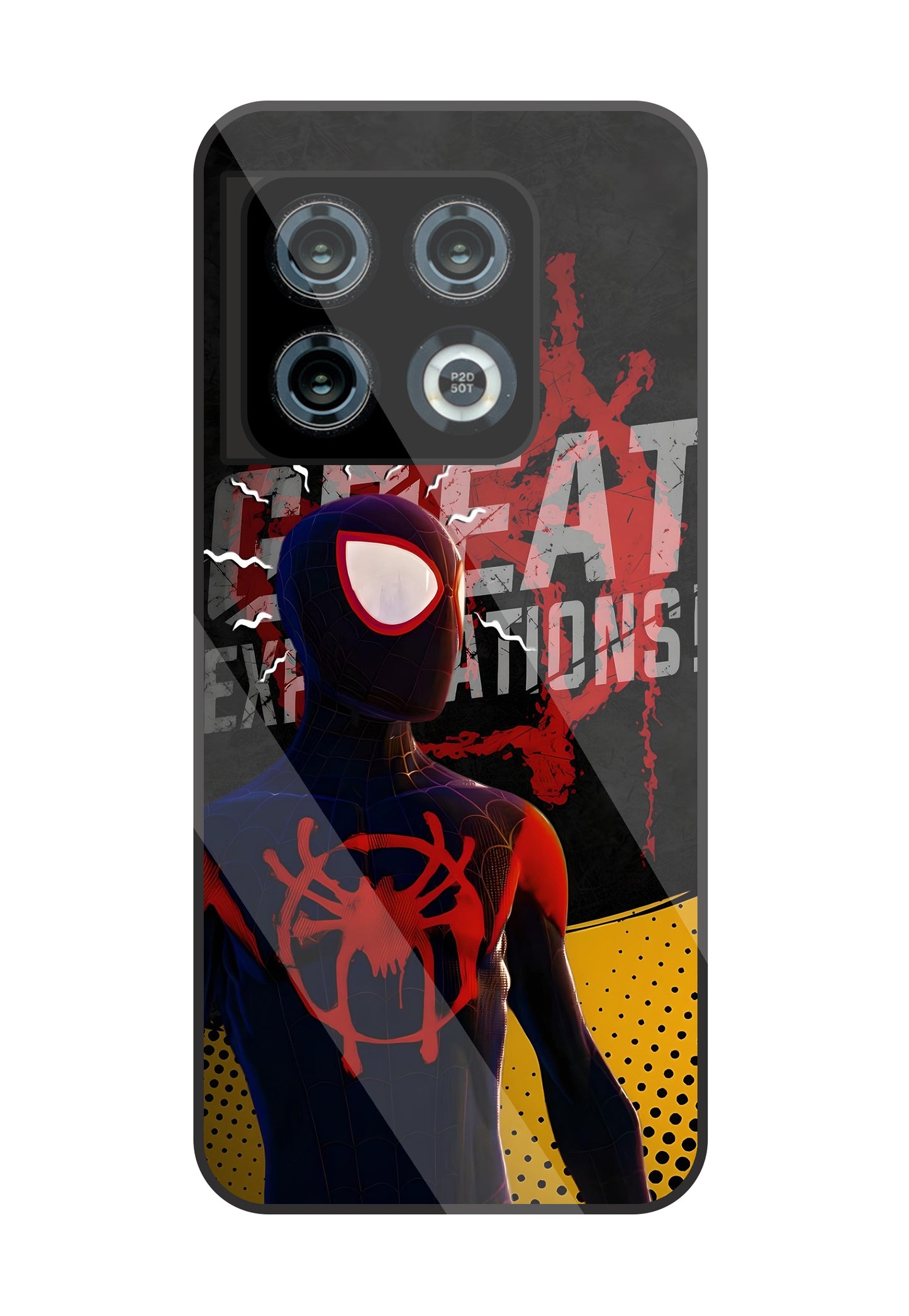 Spidy Sense Glass Case For OnePlus 10 Pro