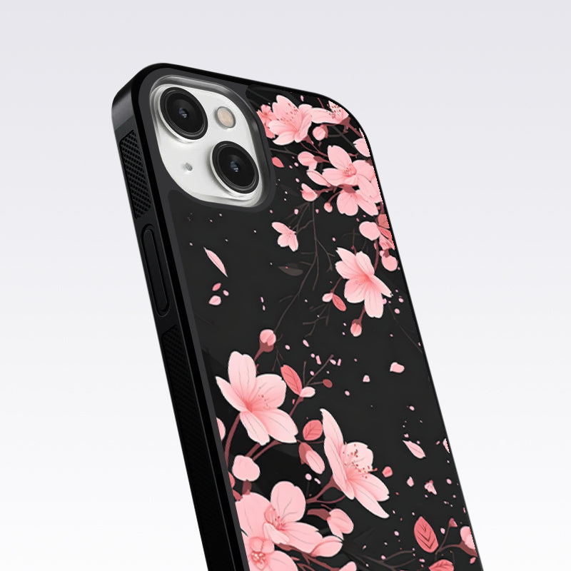 Summer Flowers Glass Case For Oneplus 9