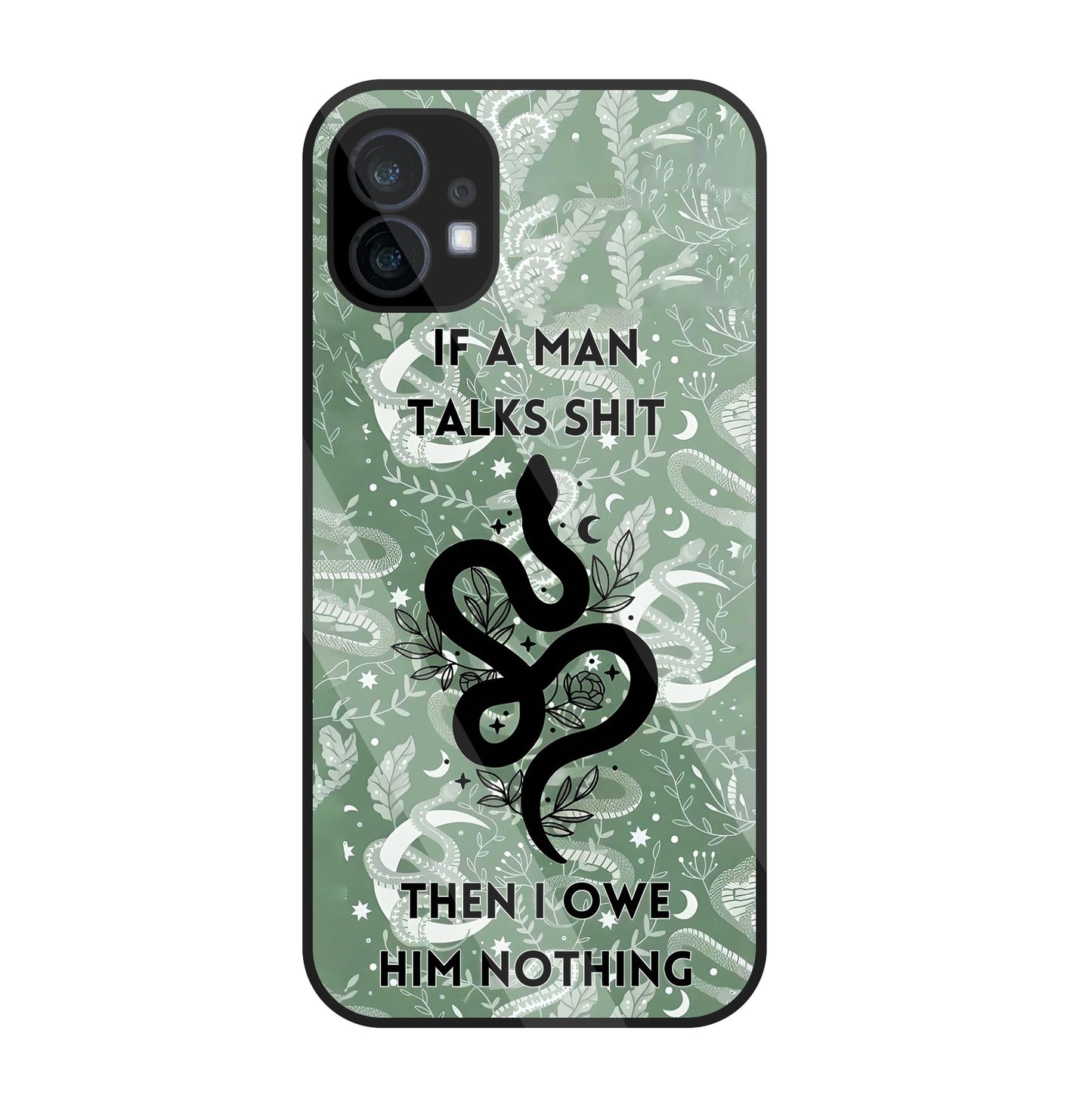 Talk Shit Glass Case For Nothing Phone 1