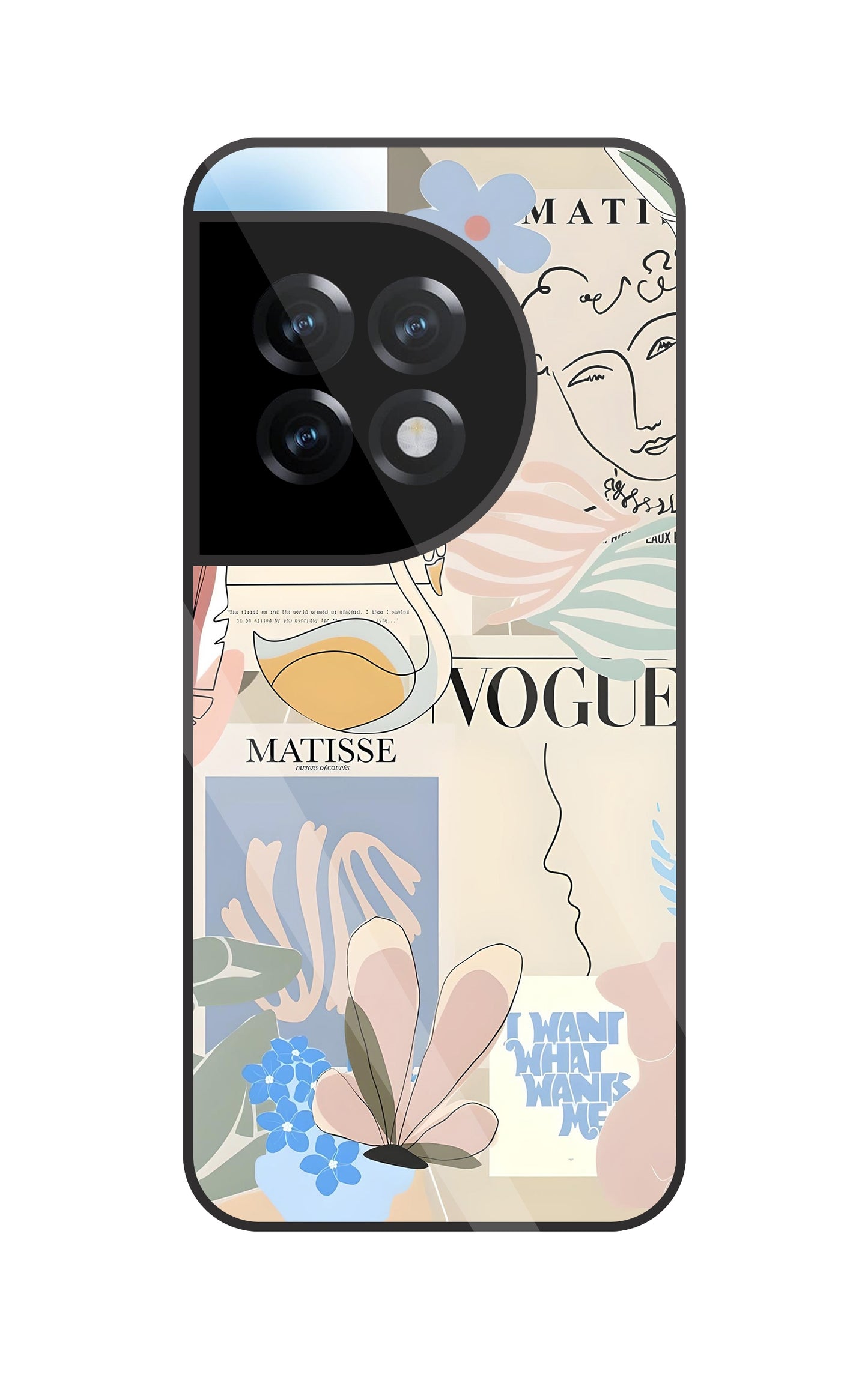 The Kiss Art Glass Case For Oneplus 11R