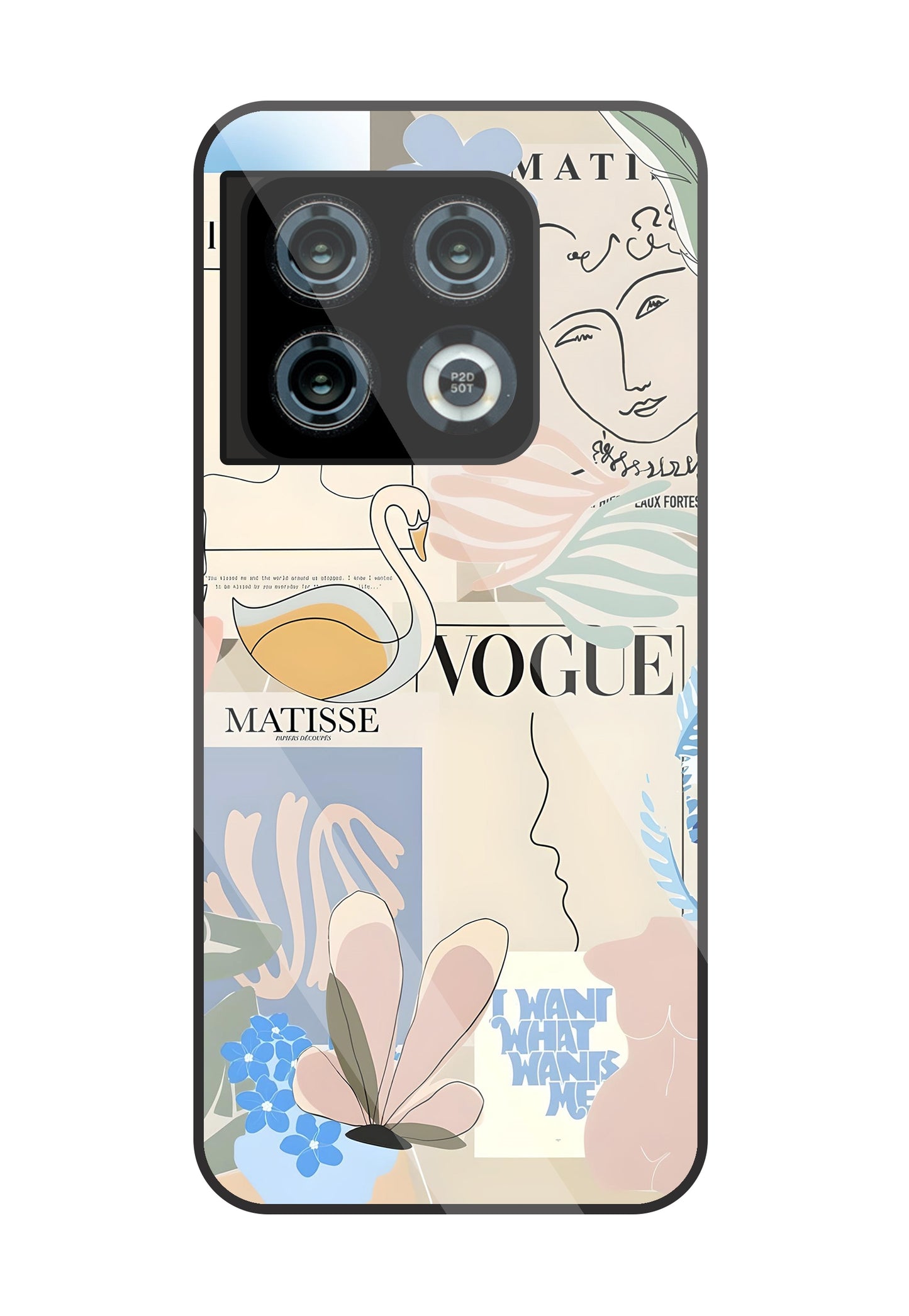 The Kiss Art Glass Case For OnePlus 10 Pro