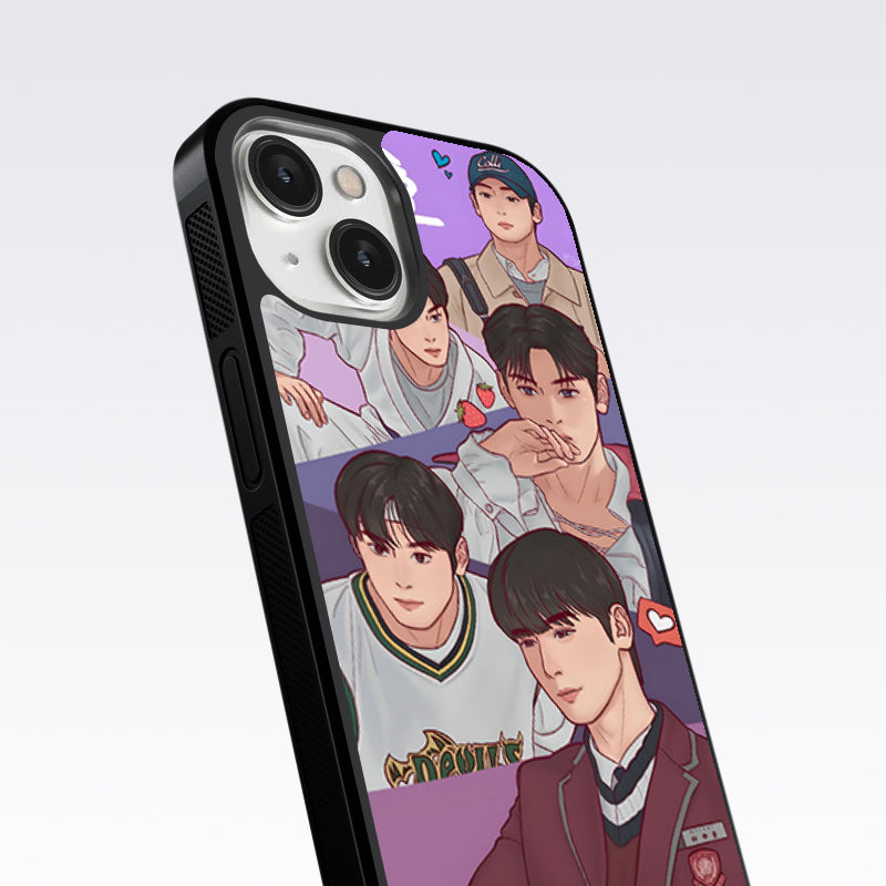 Ture Beauty K Drama Glass Case For Oneplus 9