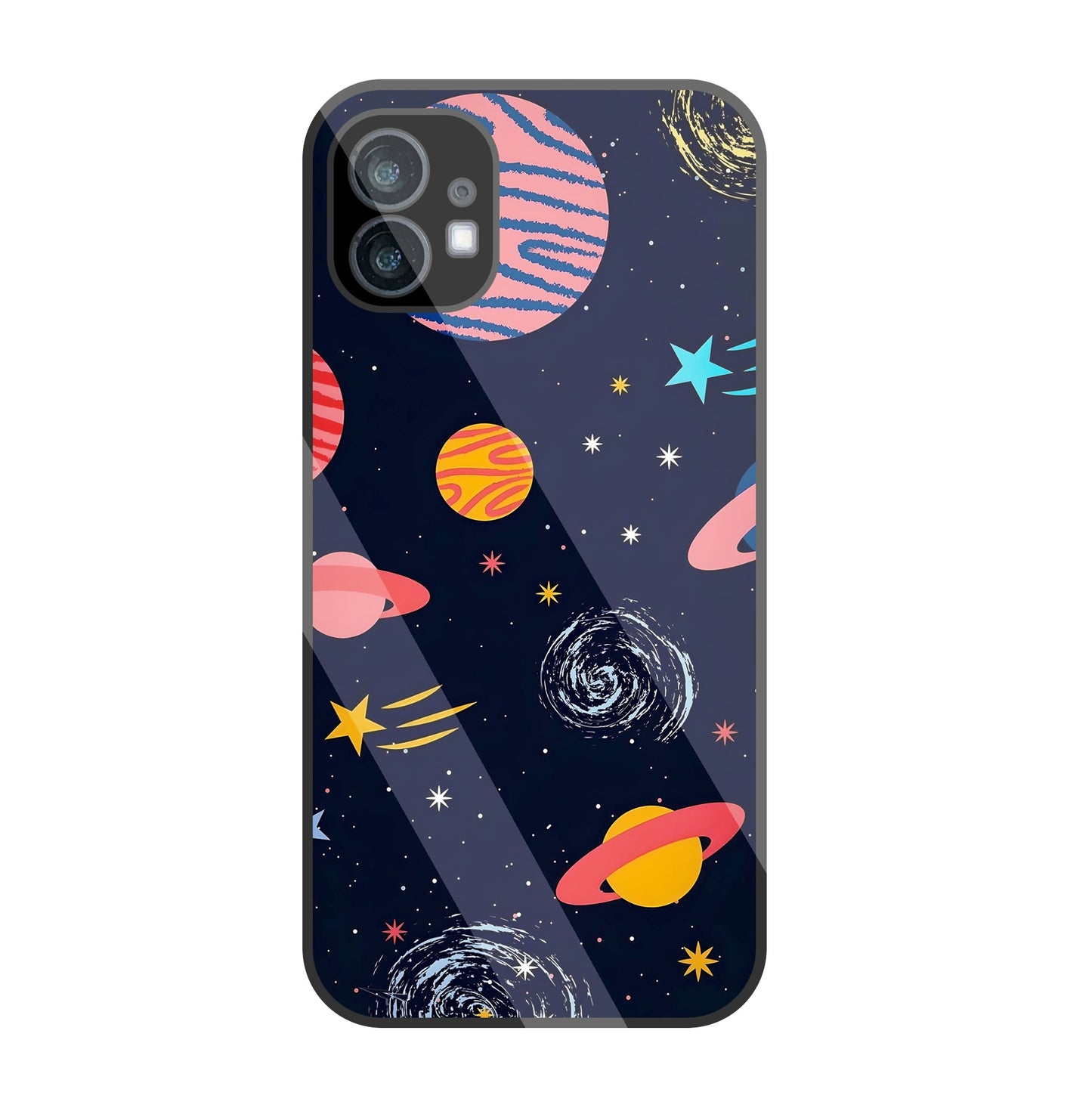 Universe In Space Glass Case For Nothing Phone 1