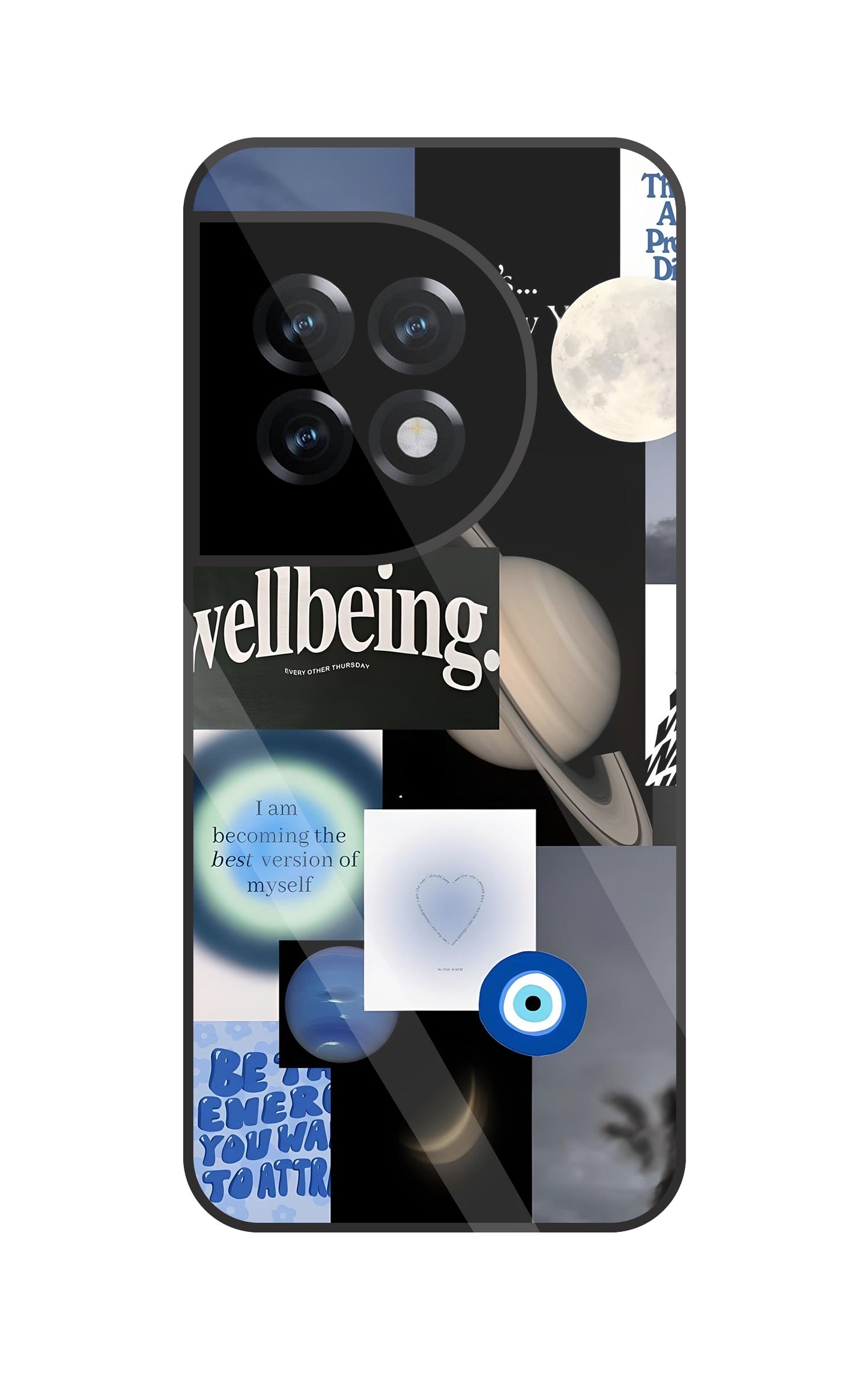 WellBeing Glass Case For Oneplus 11R