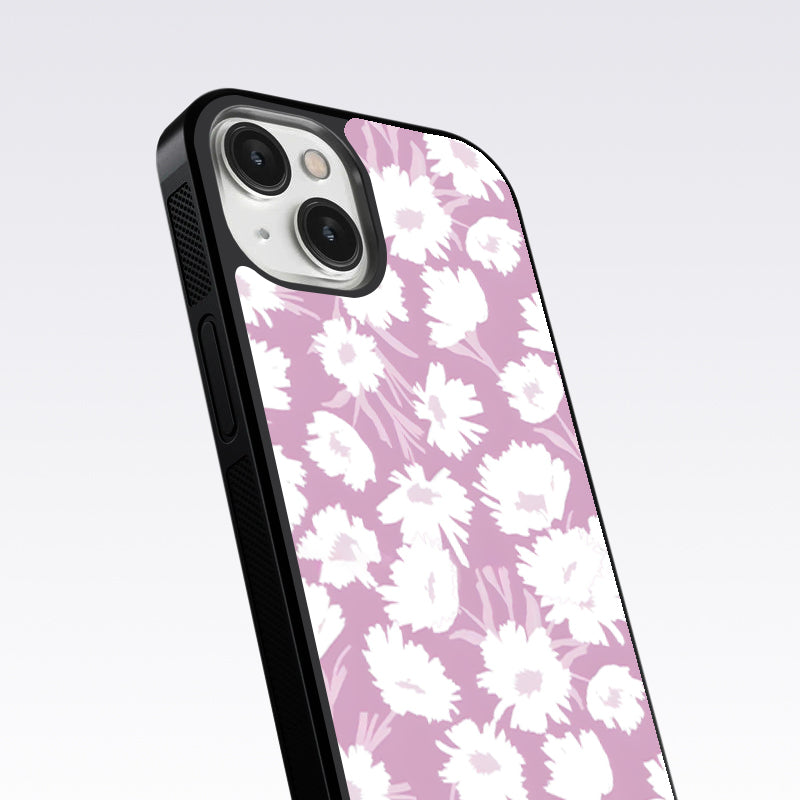 White Sunflower Glass Case For OnePlus 12R