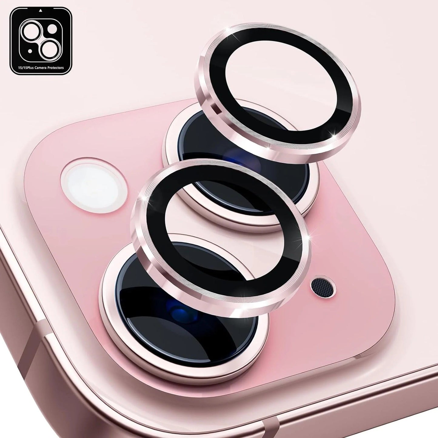 iPhone 15 and 15 3D Camera Lens tector