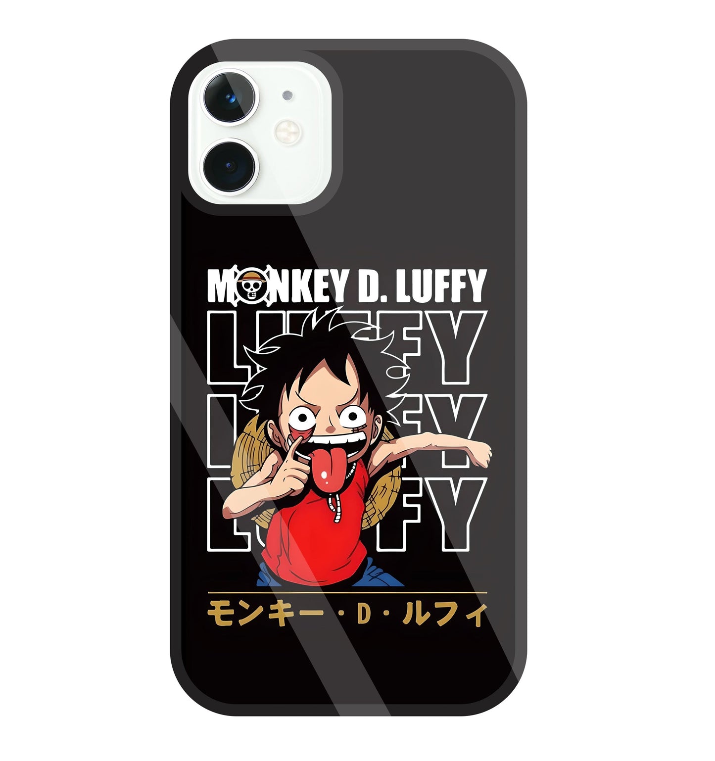 Monkey D Glass Case For Apple iPhone 11