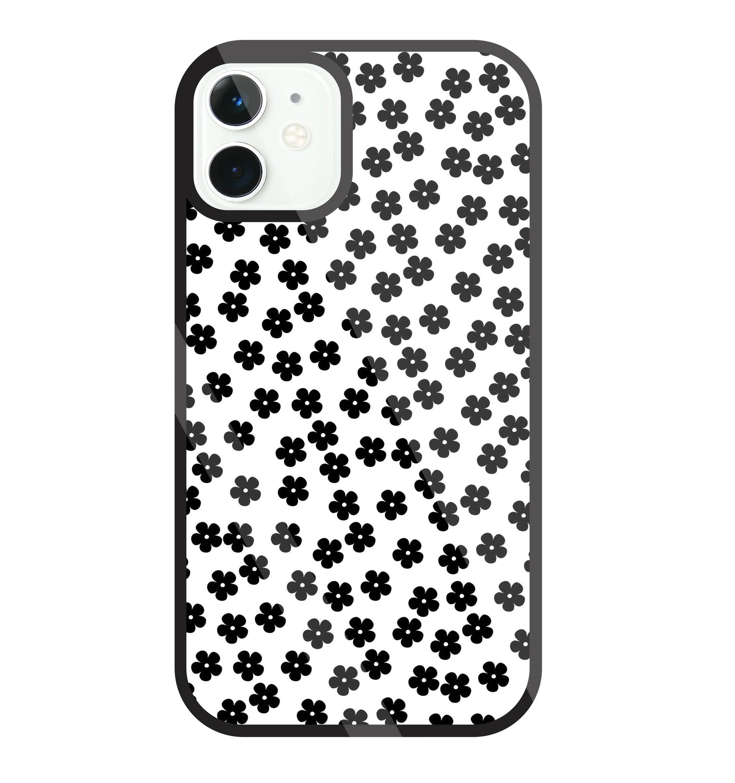 Multiple Daisy flowers Glass Case For Apple iPhone 11