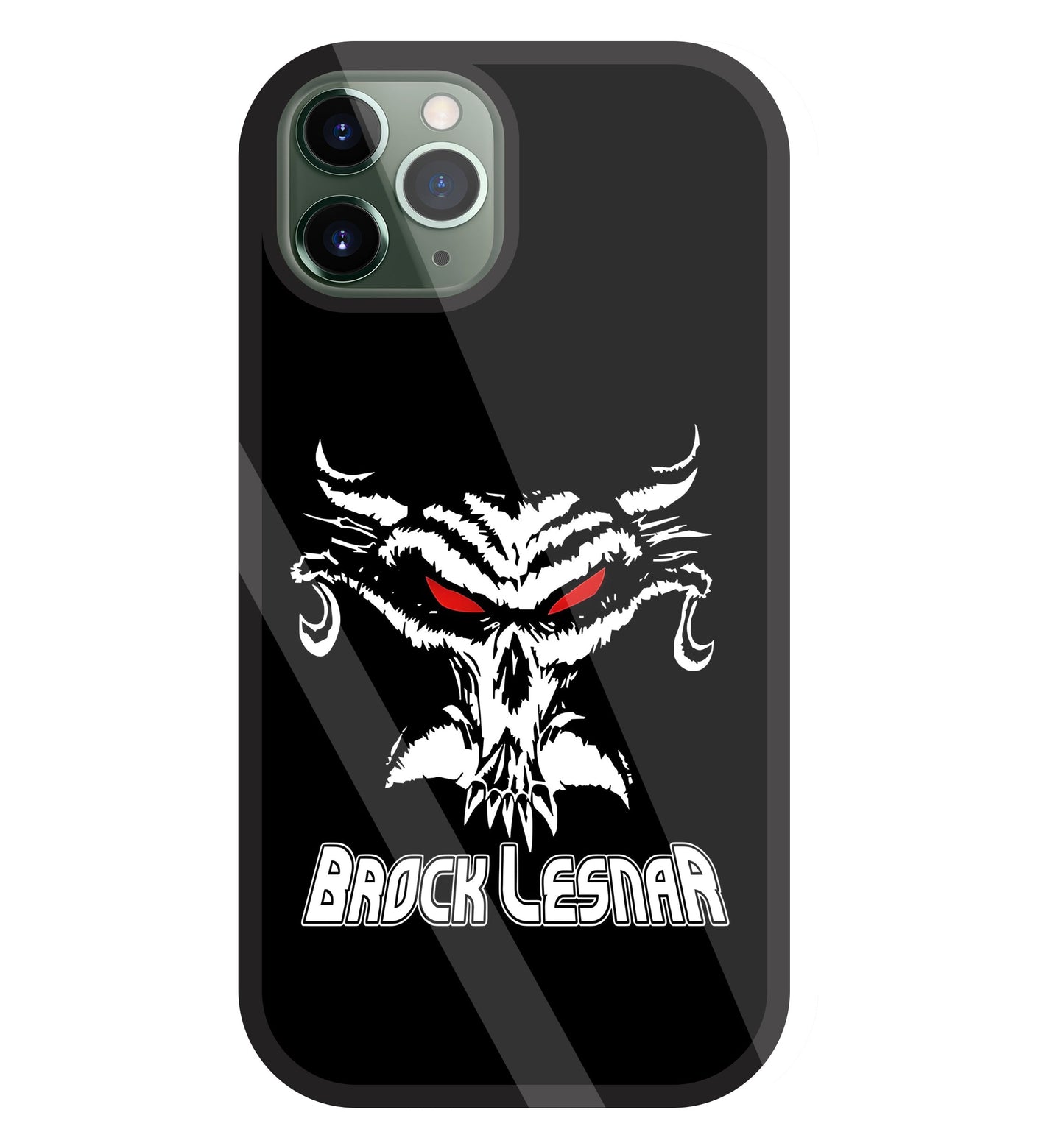 Brock Lesnar WWE Glass Case For Apple iPhone 11 Pro