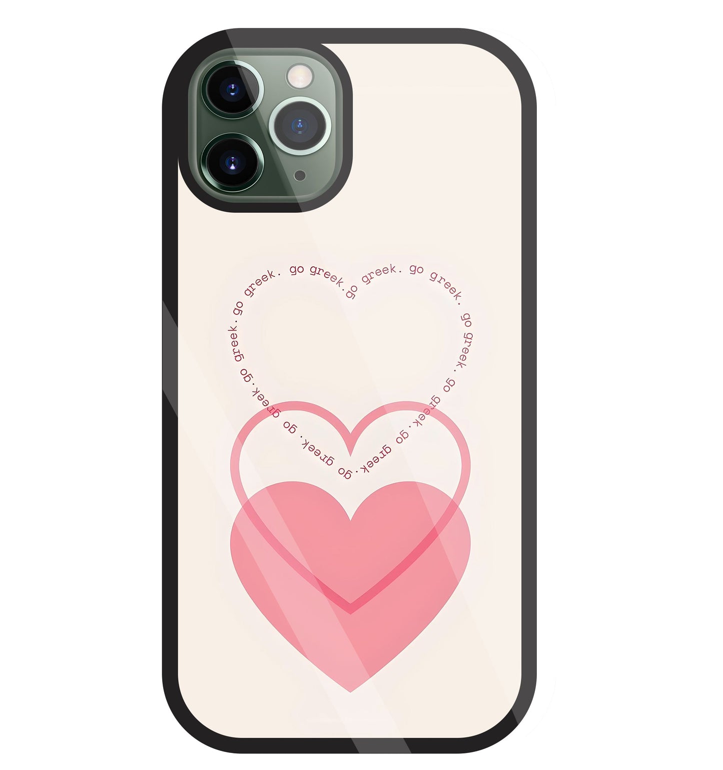 Heart Glass Case For Apple iPhone 11 Pro