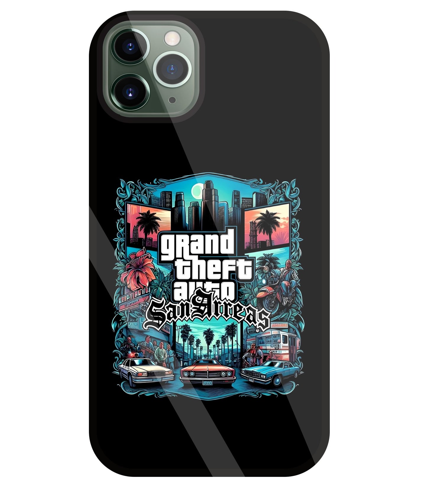 GTA Sanareas Glass Case For Apple iPhone 11 Pro Max