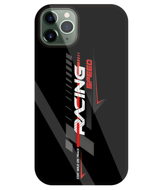Racing Speed Glass Case For Apple iPhone 11 Pro Max