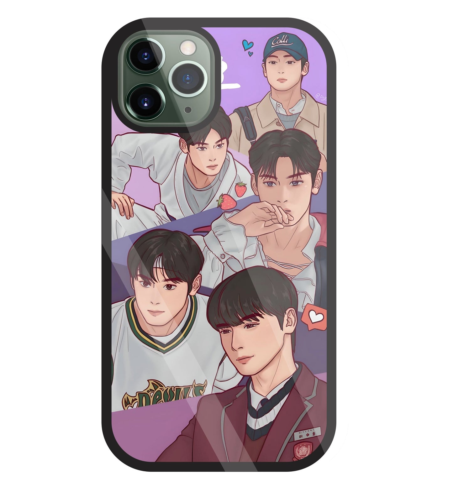 Ture Beauty K Drama Glass Case For Apple iPhone 11 Pro
