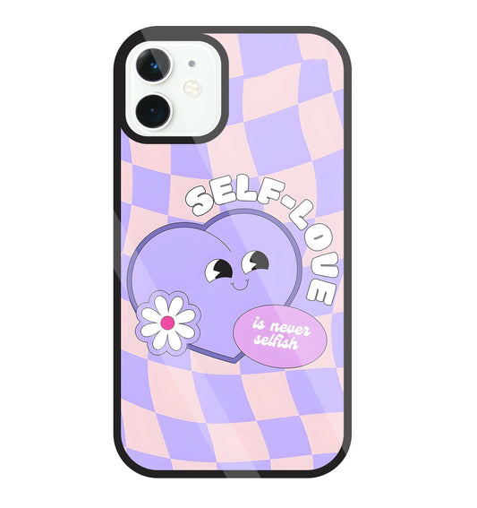 Self Love Glass Case For Apple iPhone 11